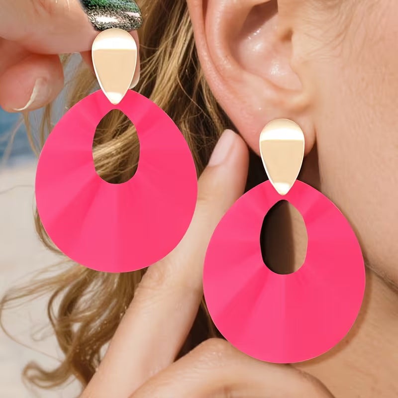 ARETES - CARNAVAL METALICOS