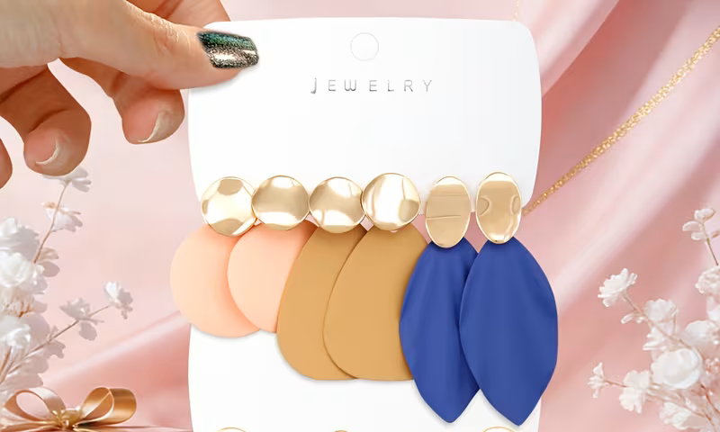 ARETES - CARNAVAL METALICOS