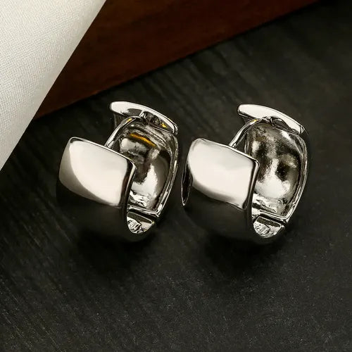 Aretes - Polly Plateado