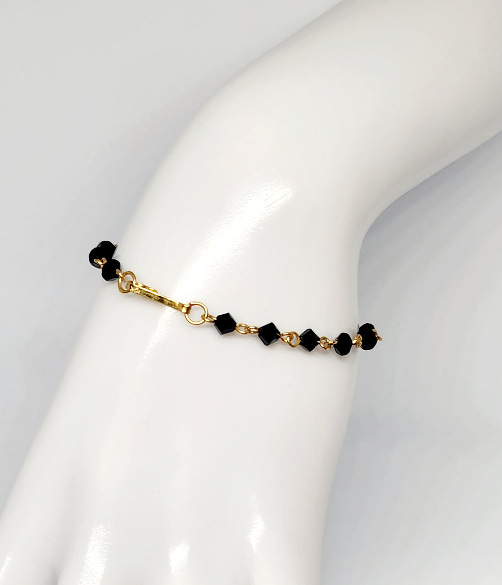 Pulsera - Brazalete Noir Mariposa