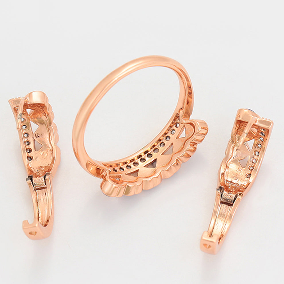 Aretes - Púrpura Brillante